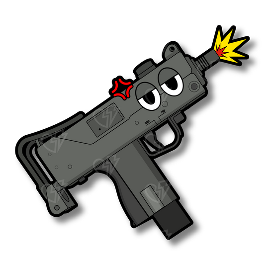 Mr. MAC10 // Die-cut